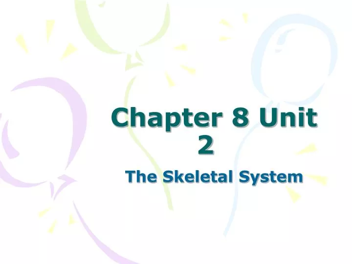 chapter 8 unit 2