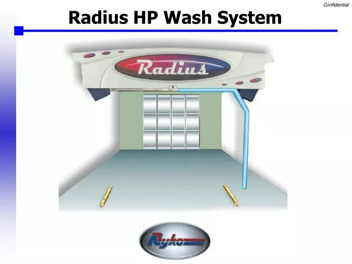 radius hp wash system