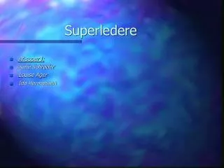 superledere
