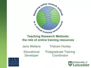 Teaching Research Methods: the role of online training resources