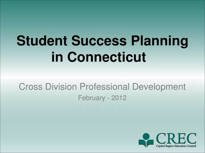 student success planning in connecticut
