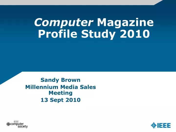 computer magazine profile study 2010