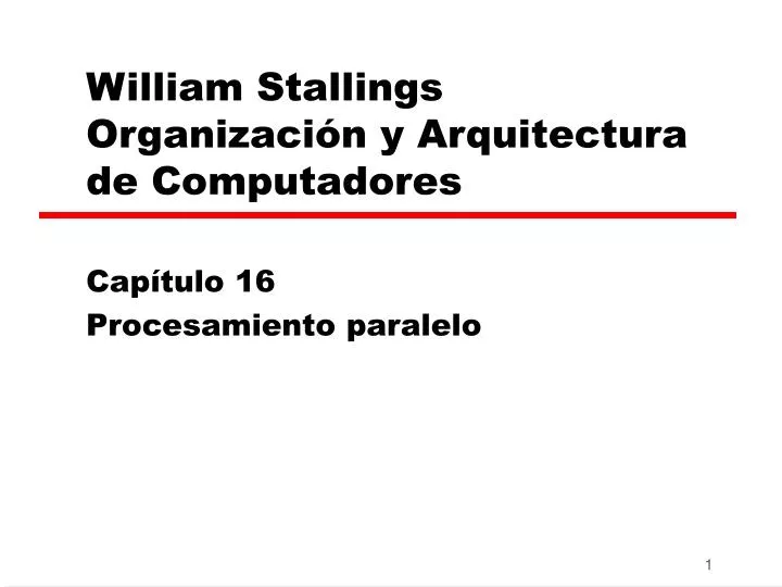 william stallings organizaci n y arquitectura de computadores