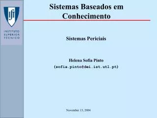 sistemas baseados em conhecimento