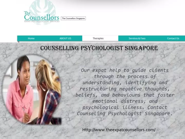 counselling psychologist singapore