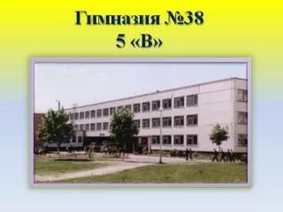 5В класс гимназии №38 г.Минска
