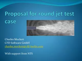 Proposal for round j et test case