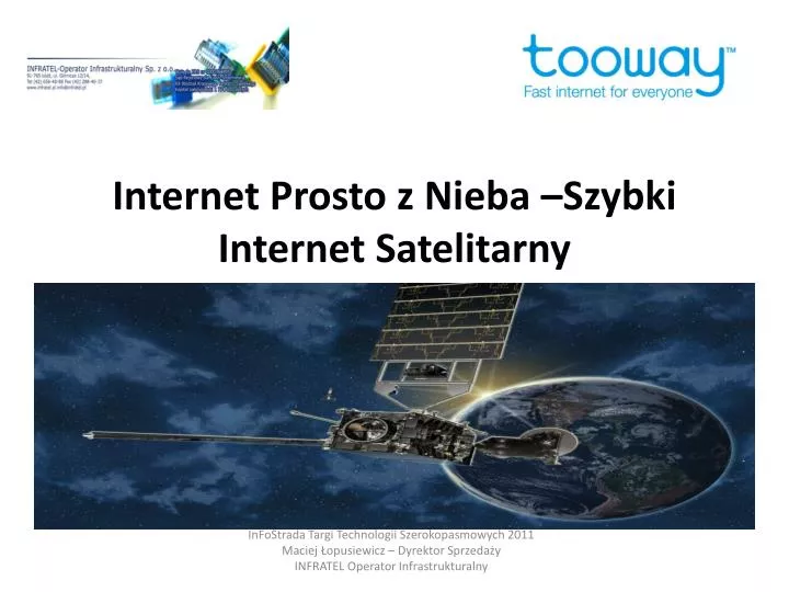 internet prosto z nieba szybki internet satelitarny