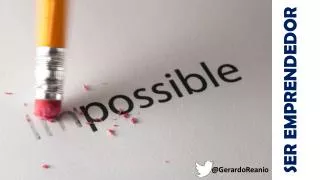 ser emprendedor