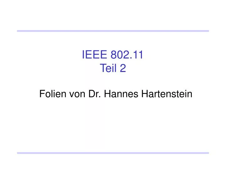 ieee 802 11 teil 2