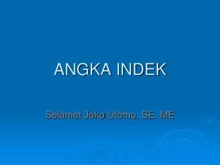 angka indek