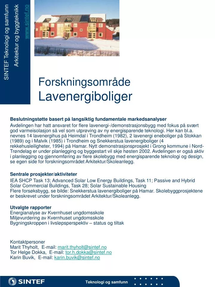 forskningsomr de lavenergiboliger