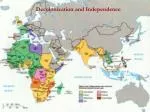 Decolonization and Independence - slide 1