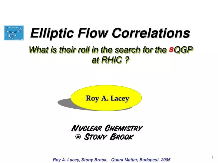 what is their roll in the search for the qgp at rhic