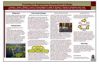 Framing an Engineering Residential College