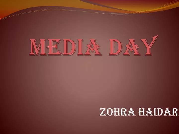 media day