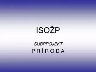 iso p