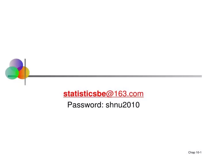 statisticsbe @163 com password shnu2010