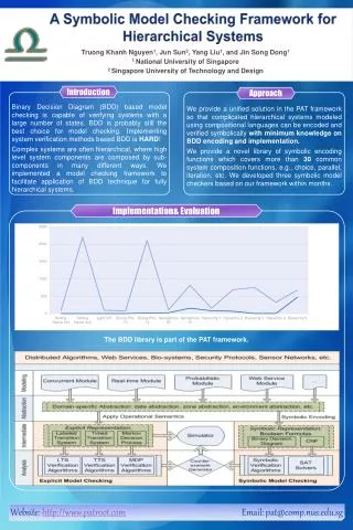 A Symbolic Model Checking Framework for Hierarchical Systems