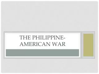 The Philippine-American War