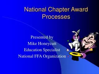 National Chapter Award Processes