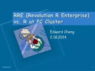 RRE (Revolution R Enterprise) vs. R at PC Cluster