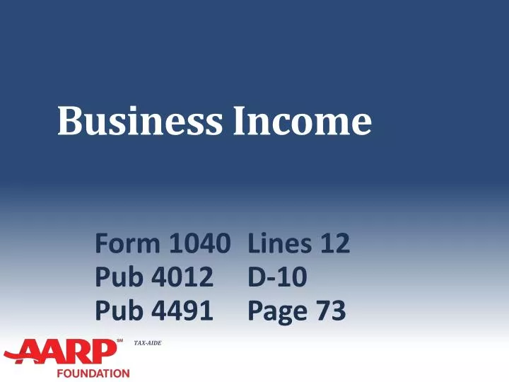 business income