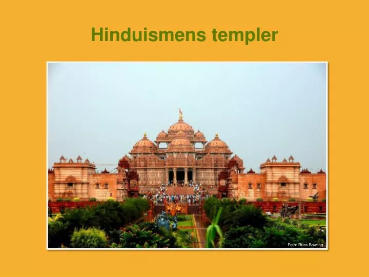 hinduismens templer