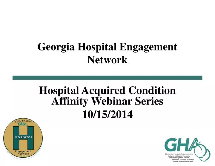 georgia hospital engagement network