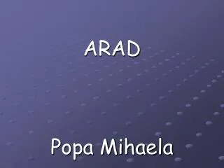 arad popa mihaela