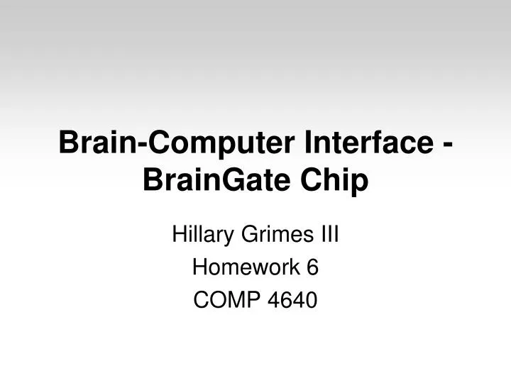 hillary grimes iii homework 6 comp 4640