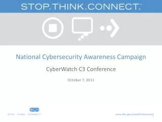 National Cybersecurity Awareness Campaign