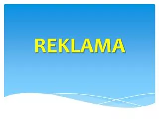 reklama