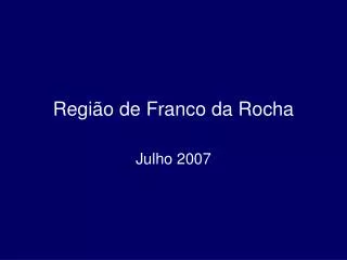regi o de franco da rocha