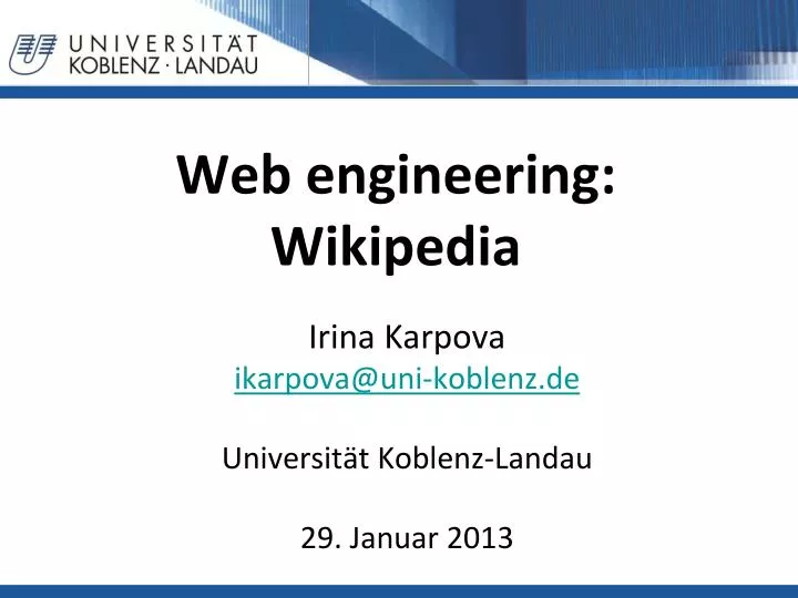 web engineering wikipedia