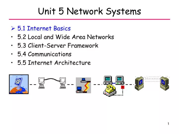 unit 5 network systems
