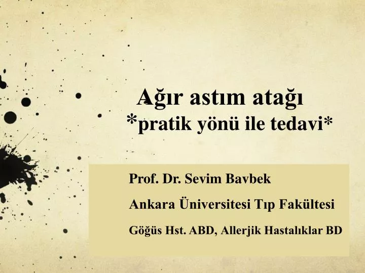 a r ast m ata pratik y n ile tedavi