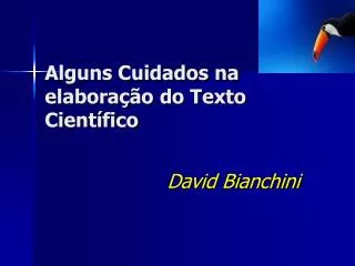 alguns cuidados na elabora o do texto cient fico