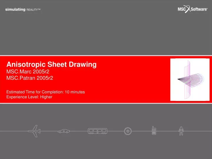 anisotropic sheet drawing