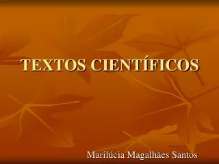 textos cient ficos