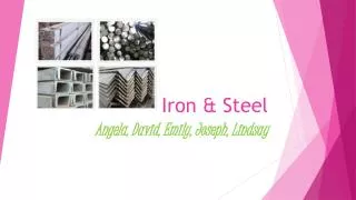 Iron &amp; Stee l