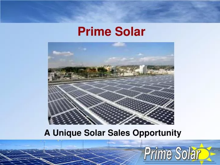 prime solar