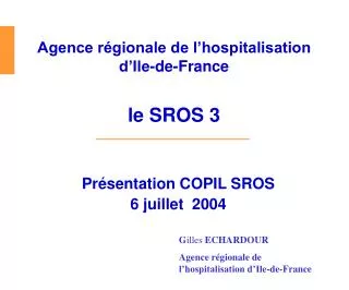 pr sentation copil sros 6 juillet 2004