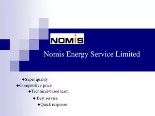 Nomis Energy Service Limited