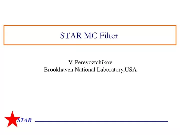 star mc filter
