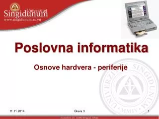 poslovna informatika