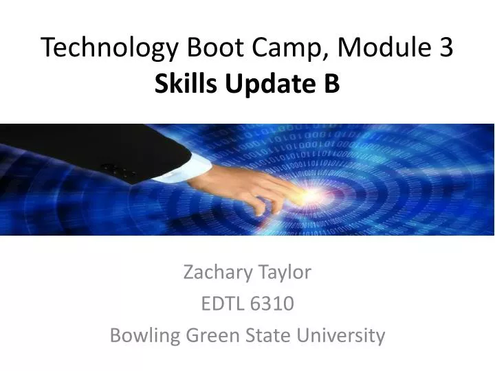 technology boot camp module 3 skills update b