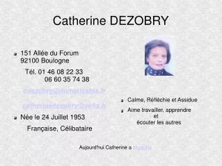 catherine dezobry