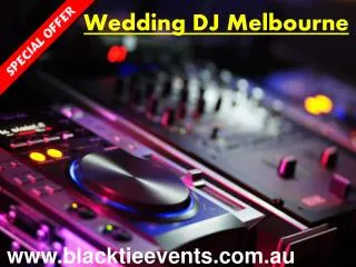 Wedding DJ Melbourne