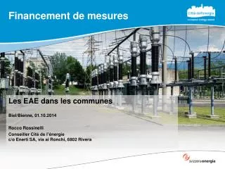 financement de mesures